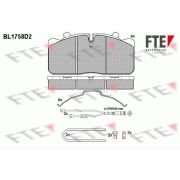 Слика 1 $на Комплет феродо, дискови кочници FTE BL1758D2