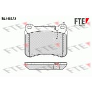 Слика 1 на комплет феродо, дискови кочници FTE BL1989A2