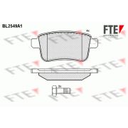 Слика 1 на комплет феродо, дискови кочници FTE BL2549A1