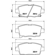 Слика 2 $на Комплет феродо, дискови кочници HELLA 8DB 355 019-691