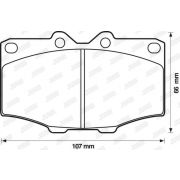 Слика 2 на комплет феродо, дискови кочници JURID 572178J