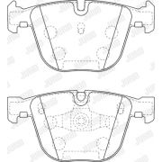 Слика 1 на комплет феродо, дискови кочници JURID 573271J