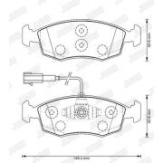 Слика 2 на комплет феродо, дискови кочници JURID 573367J