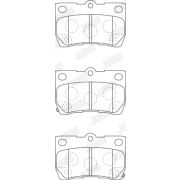 Слика 1 на комплет феродо, дискови кочници JURID 573393J