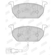 Слика 2 на комплет феродо, дискови кочници JURID 573606J