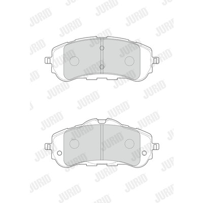 Слика на комплет феродо, дискови кочници JURID 573620J за Peugeot 308 SW (T9) 1.6 HDi 115 - 115 коњи дизел