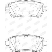 Слика 2 на комплет феродо, дискови кочници JURID 573747J
