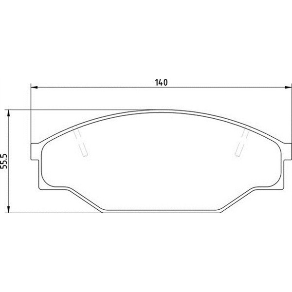 Слика на Комплет феродо, дискови кочници MAGNETI MARELLI 363710200331