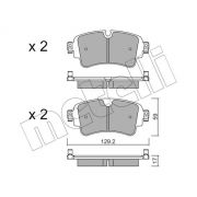 Слика 1 $на Комплет феродо, дискови кочници METELLI 22-1129-0