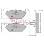 Слика 1 на комплет феродо, дискови кочници METZGER 1170027