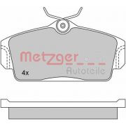 Слика 1 на комплет феродо, дискови кочници METZGER 1170125