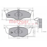 Слика 1 $на Комплет феродо, дискови кочници METZGER 1170217