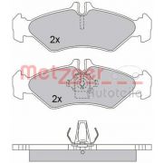 Слика 1 $на Комплет феродо, дискови кочници METZGER 1170237