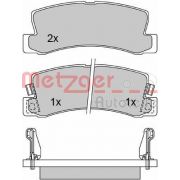 Слика 1 на комплет феродо, дискови кочници METZGER 1170277