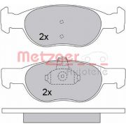 Слика 1 $на Комплет феродо, дискови кочници METZGER 1170390