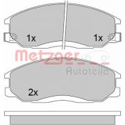 Слика 1 на комплет феродо, дискови кочници METZGER 1170402