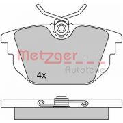 Слика 1 на комплет феродо, дискови кочници METZGER 1170497