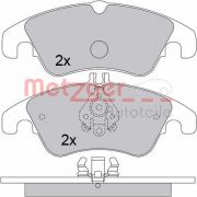 Слика 1 на комплет феродо, дискови кочници METZGER 1170509