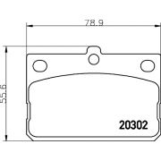 Слика 1 $на Комплет феродо, дискови кочници MINTEX MDB1063