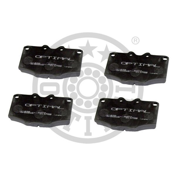 Слика на комплет феродо, дискови кочници OPTIMAL BP-09268 за Toyota Land Cruiser (J6) 4.0 Diesel (HJ60) - 101 коњи дизел