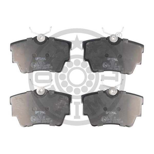 Слика на Комплет феродо, дискови кочници OPTIMAL BP-10307
