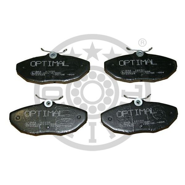 Слика на Комплет феродо, дискови кочници OPTIMAL BP-12152