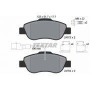 Слика 1 на комплет феродо, дискови кочници TEXTAR Q+ 2476401