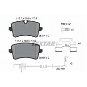 Слика 1 $на Комплет феродо, дискови кочници TEXTAR Q+ 2521405