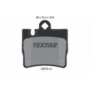 Слика 1 $на Комплет феродо, дискови кочници TEXTAR epad 2307881