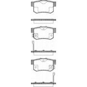 Слика 1 на комплет феродо, дискови кочници TRISCAN 8110 10019