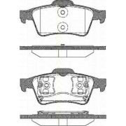 Слика 1 $на Комплет феродо, дискови кочници TRISCAN 8110 10534