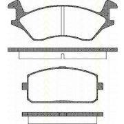 Слика 1 $на Комплет феродо, дискови кочници TRISCAN 8110 13043