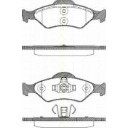 Слика 1 на комплет феродо, дискови кочници TRISCAN 8110 16014