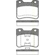 Слика 1 на комплет феродо, дискови кочници TRISCAN 8110 28005
