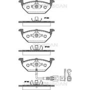 Слика 1 на комплет феродо, дискови кочници TRISCAN 8110 29039