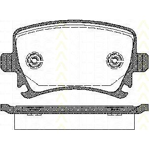 Слика на комплет феродо, дискови кочници TRISCAN 8110 29052 за VW Caddy 3 Box 1.4 16V - 80 коњи бензин