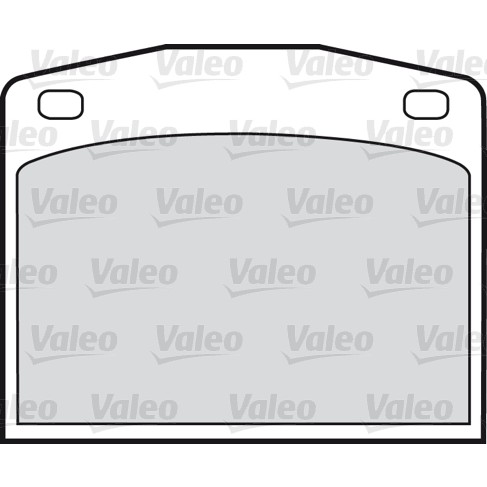 Слика на Комплет феродо, дискови кочници VALEO 551629