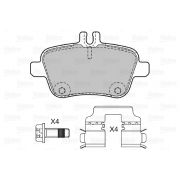 Слика 2 на комплет феродо, дискови кочници VALEO 601304