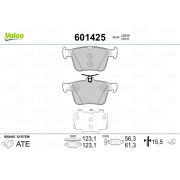 Слика 1 на комплет феродо, дискови кочници VALEO 601425