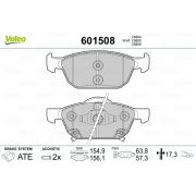 Слика 1 $на Комплет феродо, дискови кочници VALEO 601508