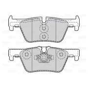 Слика 2 на комплет феродо, дискови кочници VALEO FIRST 302142