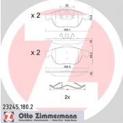 Слика 1 на комплет феродо, дискови кочници ZIMMERMANN 23245.180.2