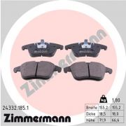 Слика 1 $на Комплет феродо, дискови кочници ZIMMERMANN 24332.185.1