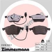 Слика 1 на комплет феродо, дискови кочници ZIMMERMANN rd:z 23018.900.1