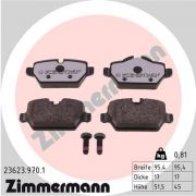 Слика 1 $на Комплет феродо, дискови кочници ZIMMERMANN rd:z 23623.970.1