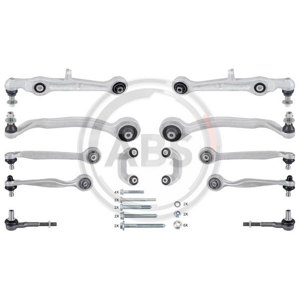 Слика на Комплет чаури за раме A.B.S. 219916 за Audi A4 Sedan (8K2, B8) 2.0 TDI - 170 коњи дизел