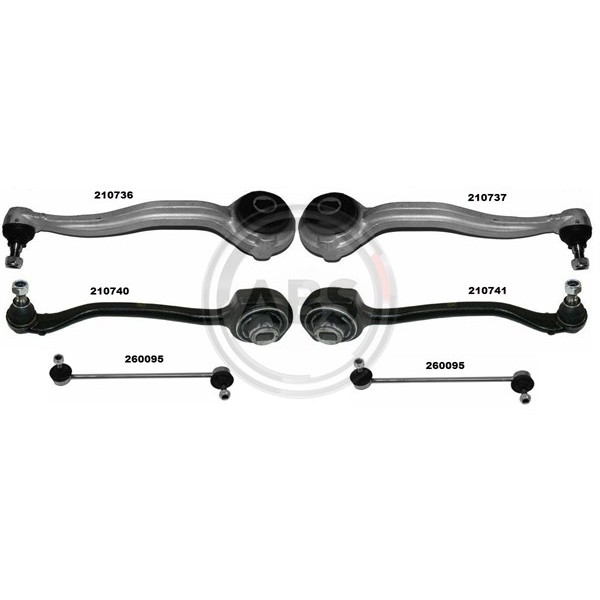 Слика на Комплет чаури за раме A.B.S. SMARTKIT 219904