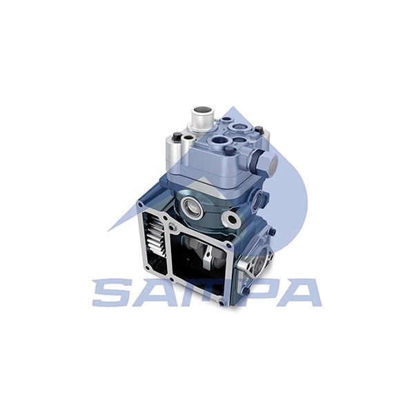 Слика на компресор, компресорски агрегат SAMPA 093.454 за камион MAN TGA 33.430, 33.440 FDLRS, FDLS, FDRS, FDS - 430 коњи дизел