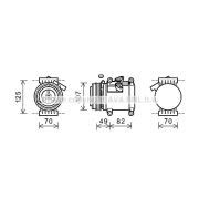 Слика 1 на Компресор за клима AVA QUALITY COOLING CTK039