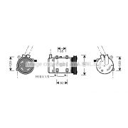 Слика 1 $на Компресор за клима AVA QUALITY COOLING DNK191